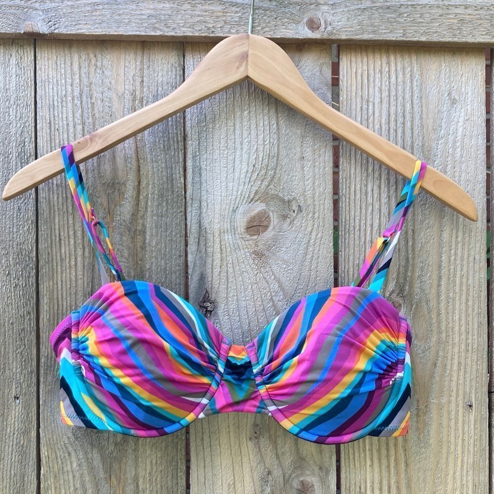 Trina Turk Multicolor Bikini Top